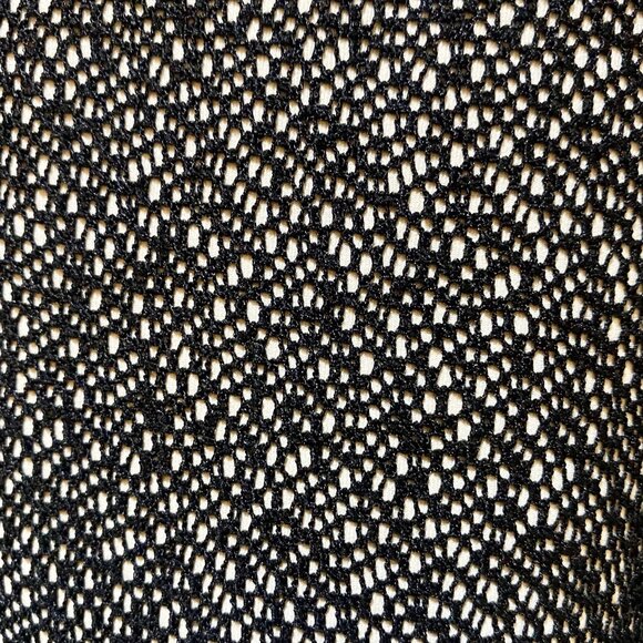 Karen Millen Textured Panel Seam Short Sleeve Pencil Dress - Size 4 - Picture 16 of 16